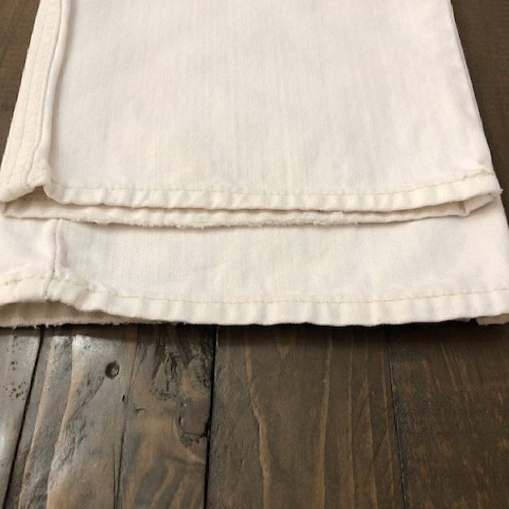 7 For All Mankind Dylan Off-White Cargo Pants - Picture 4 of 8